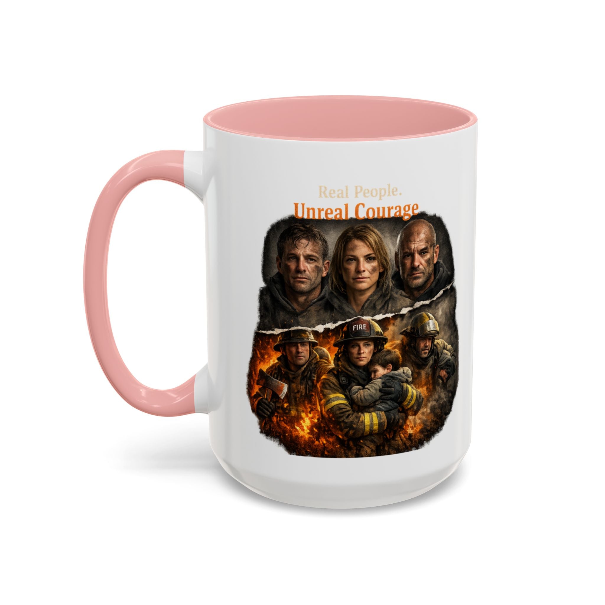 Real People, Unreal Courage Coffee Mug