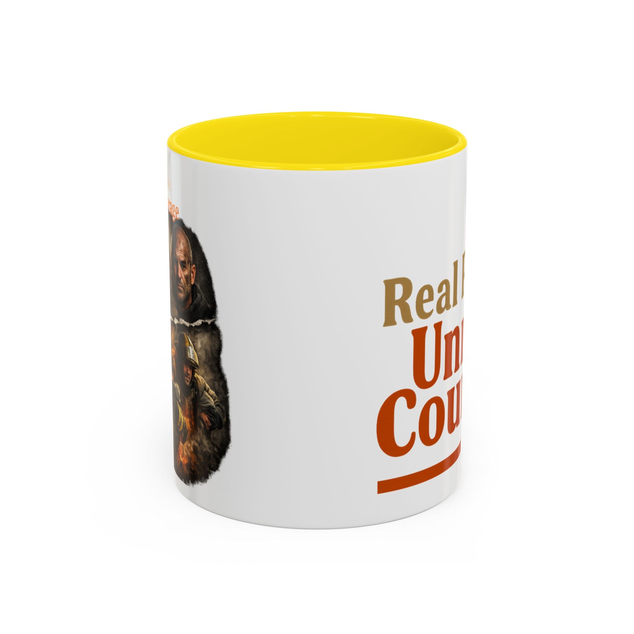 Real People, Unreal Courage Coffee Mug