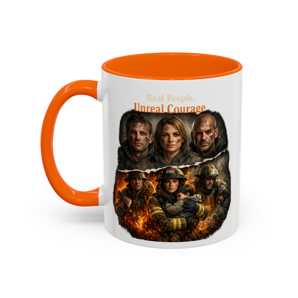 Real People, Unreal Courage Coffee Mug