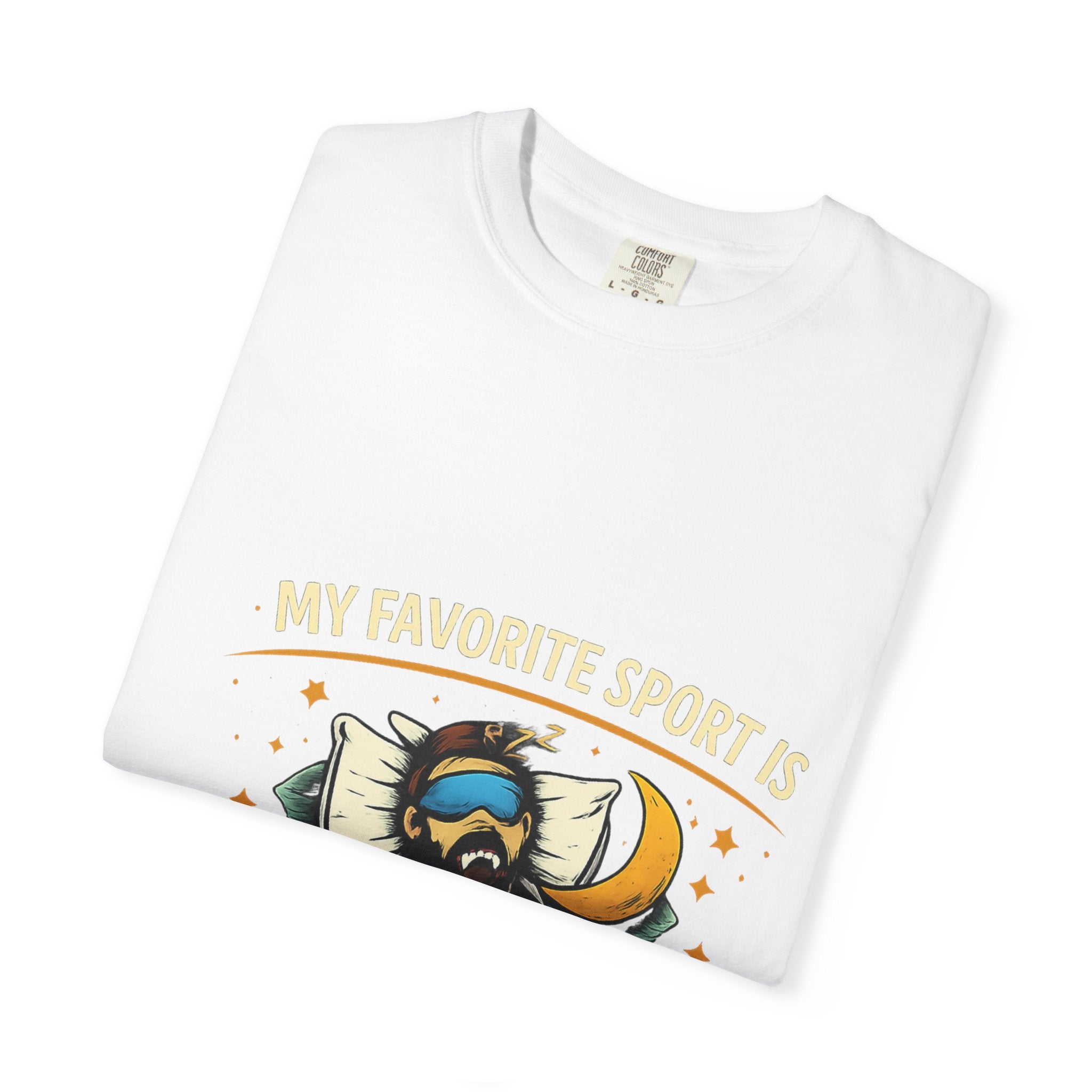 Sleeping Is My Favorite Sport T-Shirt — Funny Sleep Lover Tee