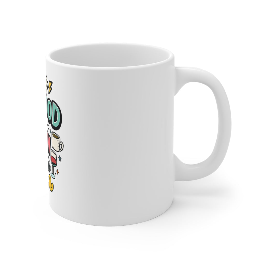 Surviving Motherhood Mug — "One Meltdown at a Time" Ceramic Coffee Cup (11oz/15oz)