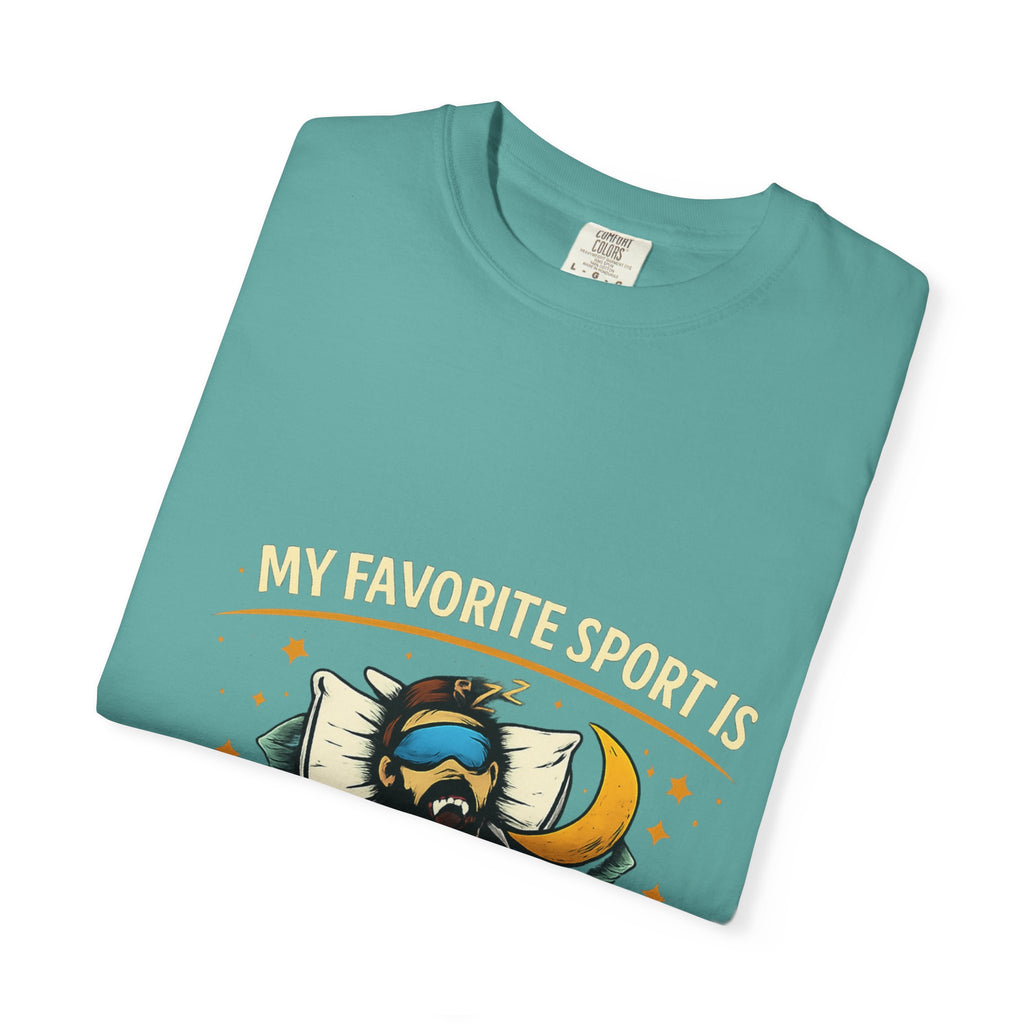 Sleeping Is My Favorite Sport T-Shirt — Funny Sleep Lover Tee