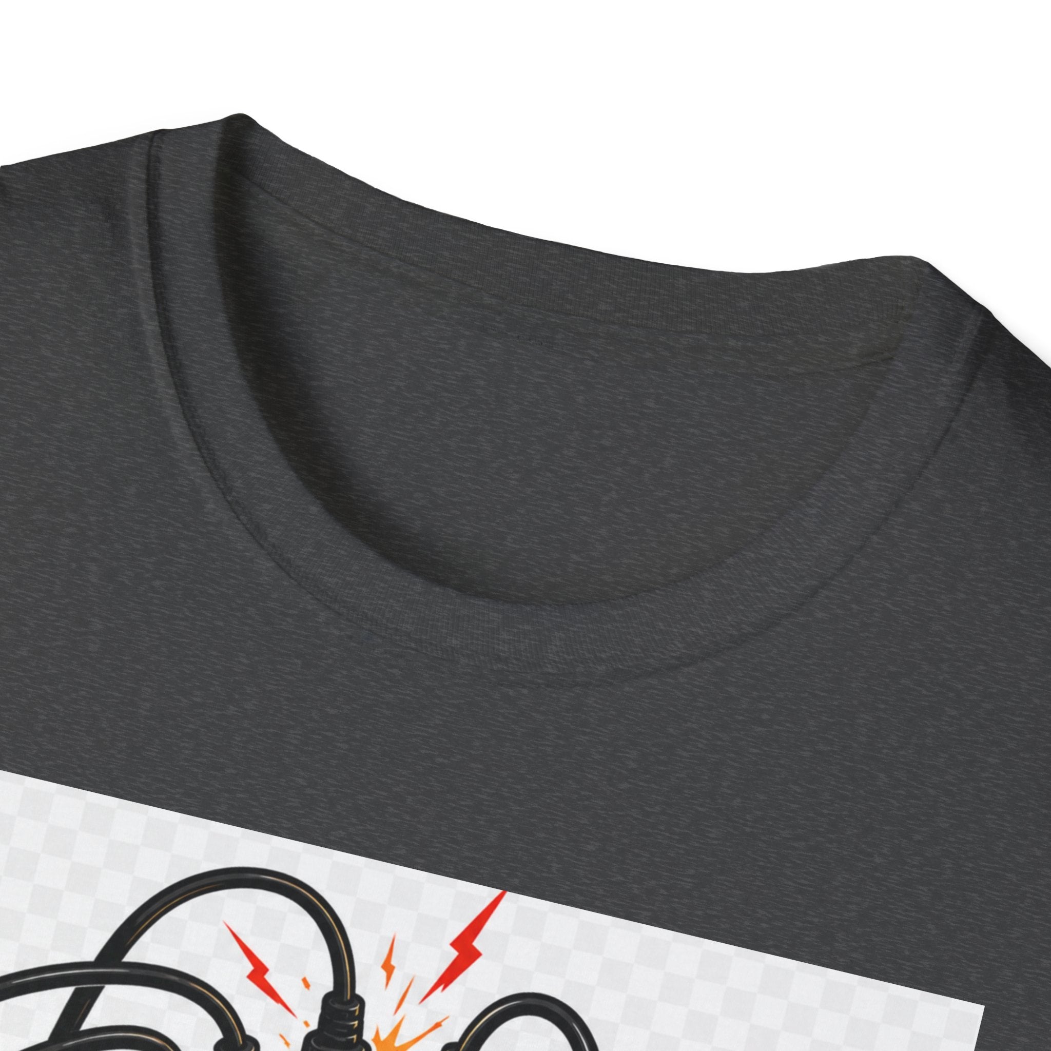 We Fight What You Plugged In Wrong T-Shirt — Electrician Fire Alarm Tech Tee