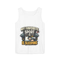 Tank Top — "My Favorite Sport Is Sleeping" Funny Gym Sleep Humor Tank
