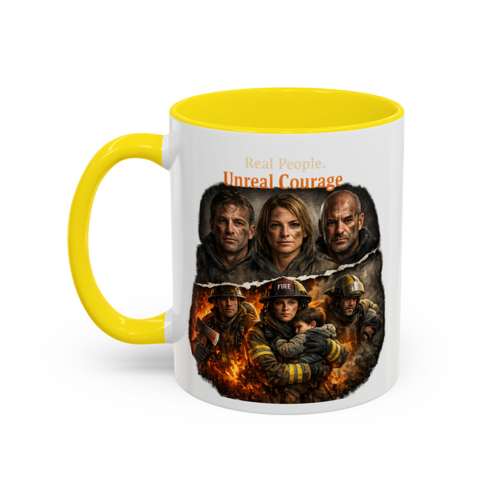 Real People, Unreal Courage Coffee Mug