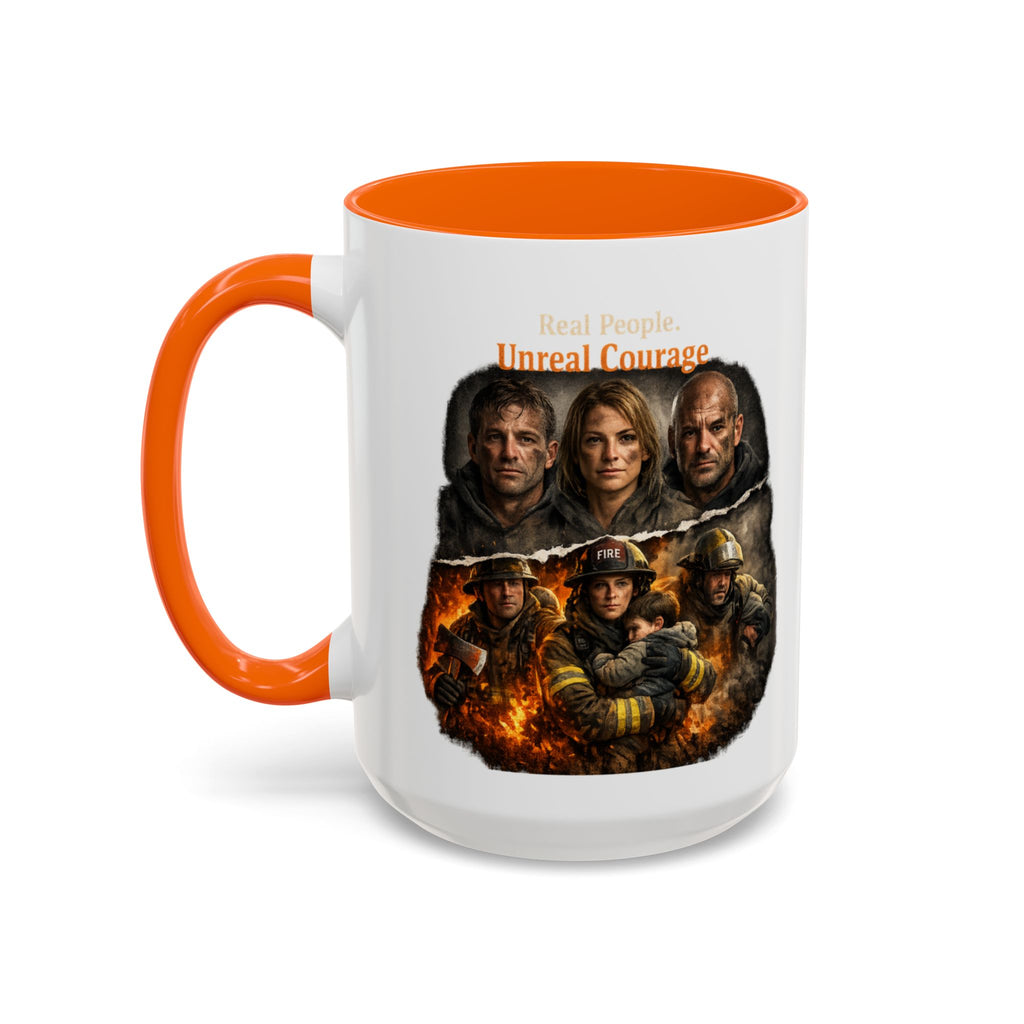 Real People, Unreal Courage Coffee Mug