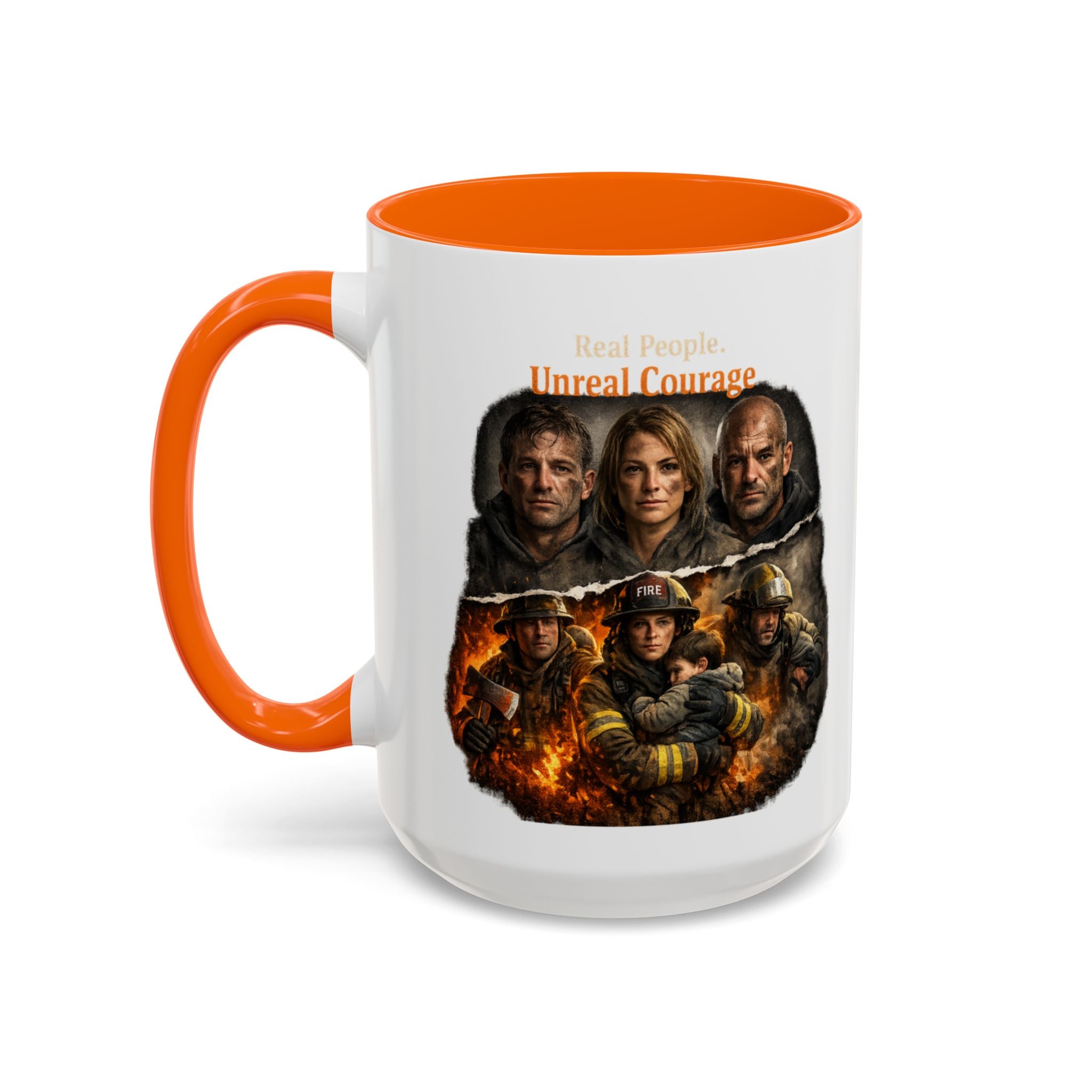 Real People, Unreal Courage Coffee Mug