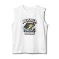 Basszilla Rising Muscle Tank – Bass Fishing Graphic Tank Top