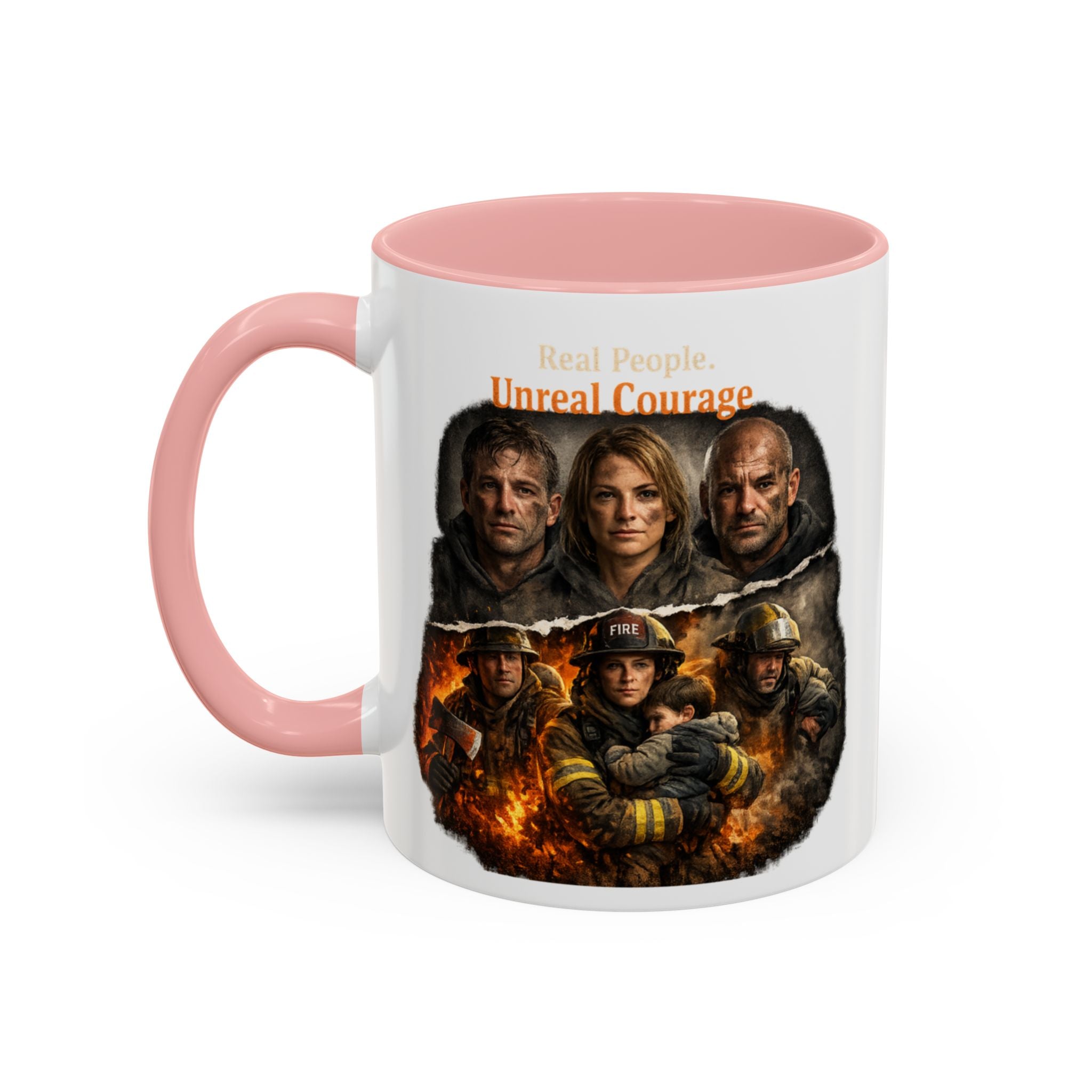 Real People, Unreal Courage Coffee Mug