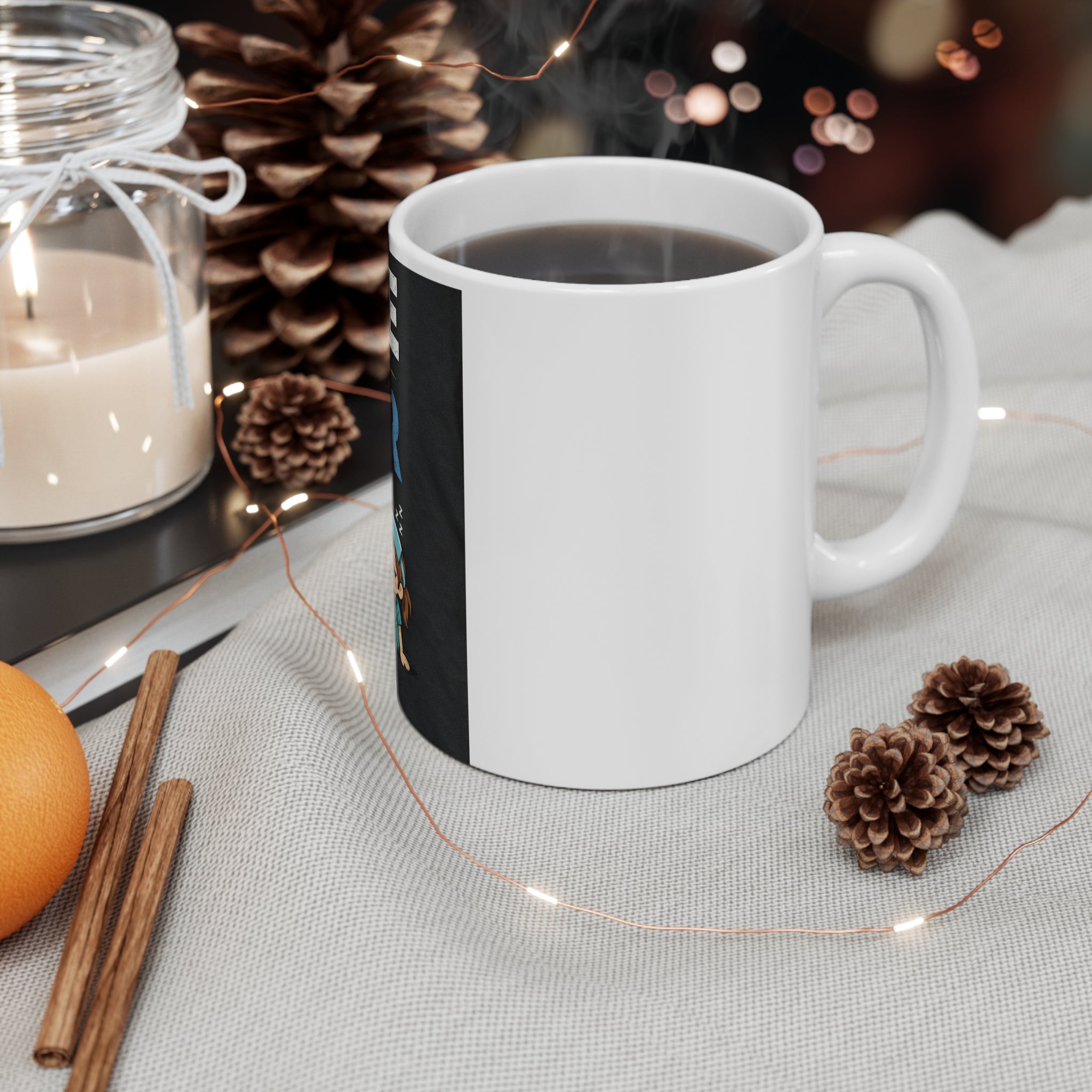 Ask Me About My 12 Hour Break Coffee Mug — Nurse / Shift Worker Ceramic Mug (11oz & 15oz)