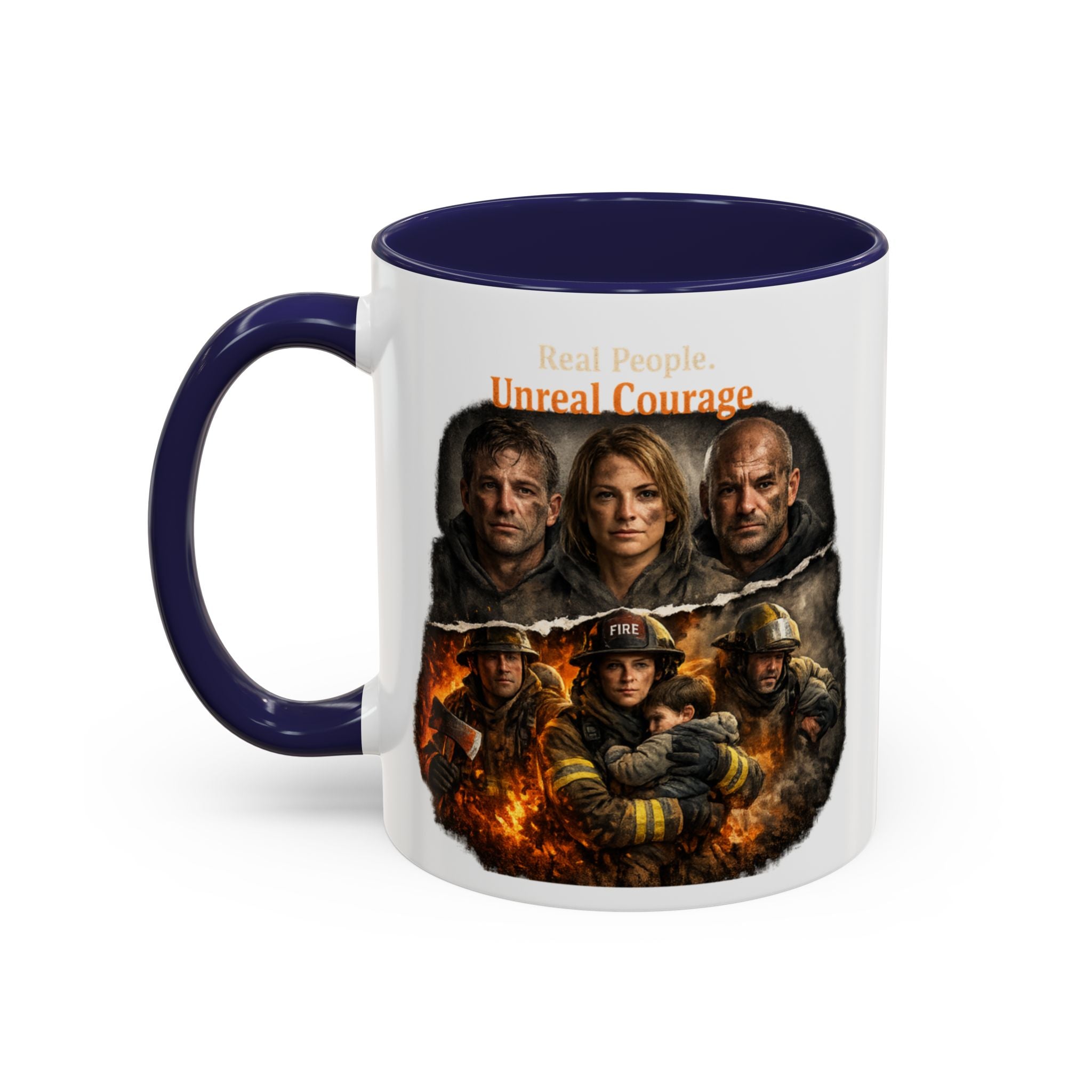 Real People, Unreal Courage Coffee Mug