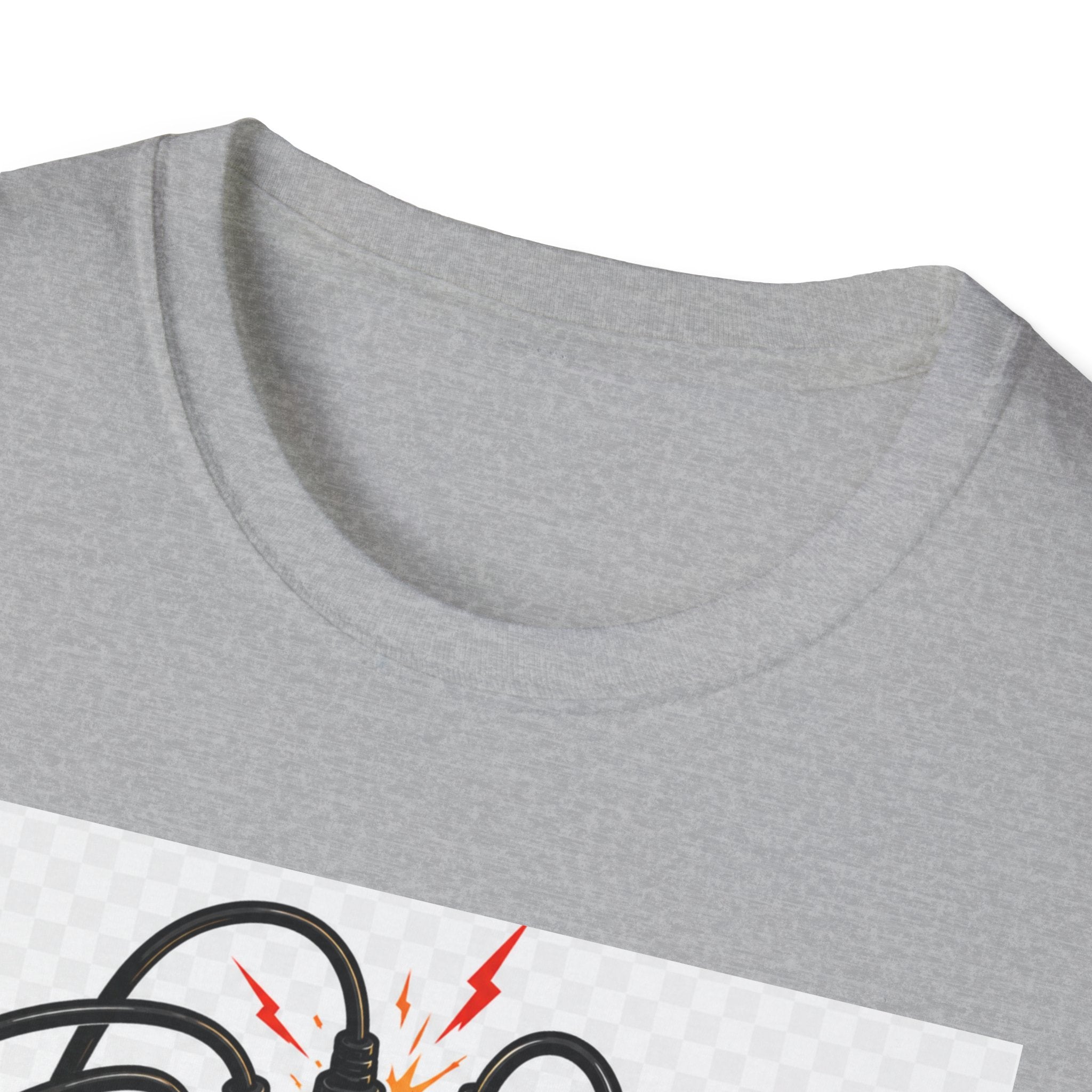 We Fight What You Plugged In Wrong T-Shirt — Electrician Fire Alarm Tech Tee