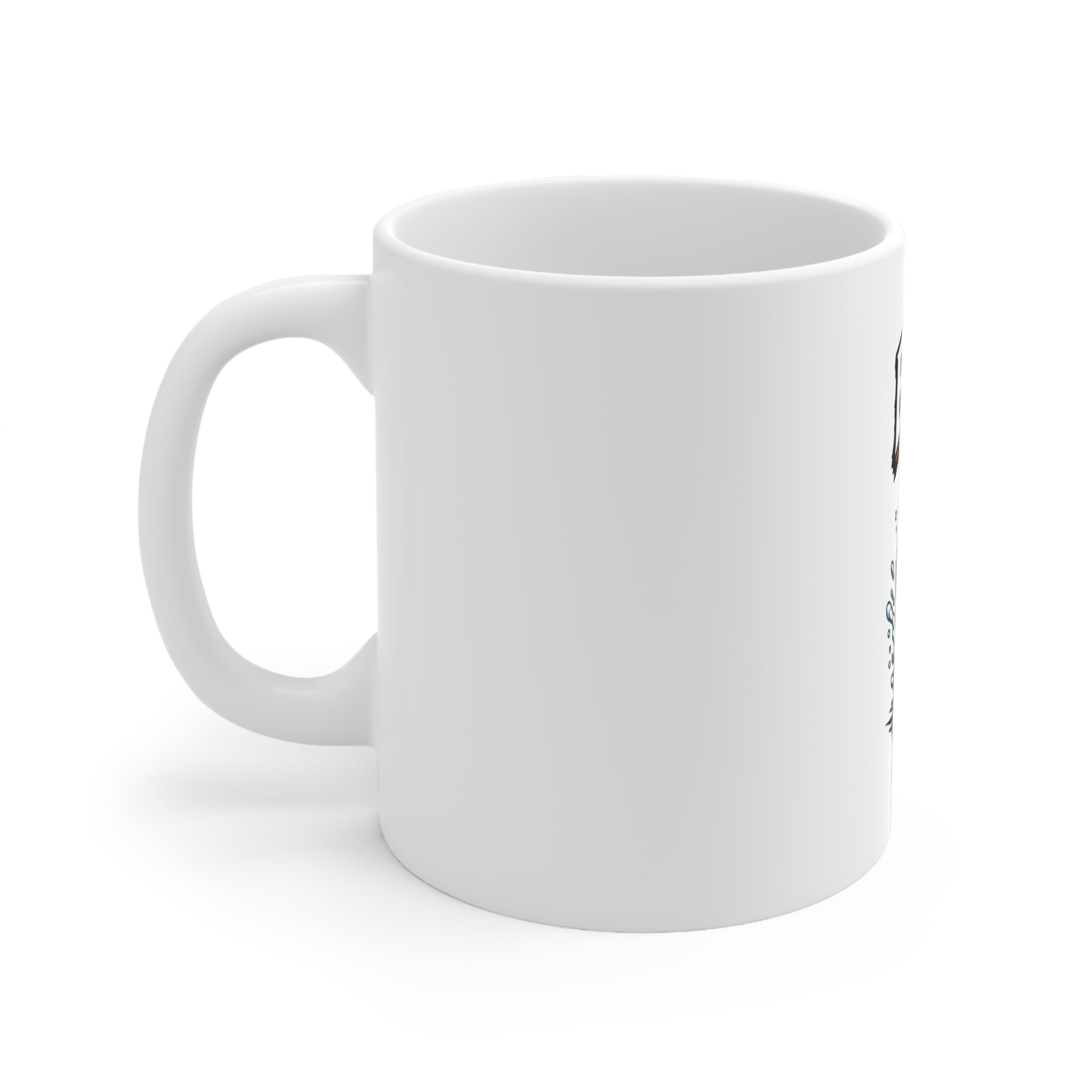 Basszilla Rising Mug - Fishing Coffee Cup for Anglers