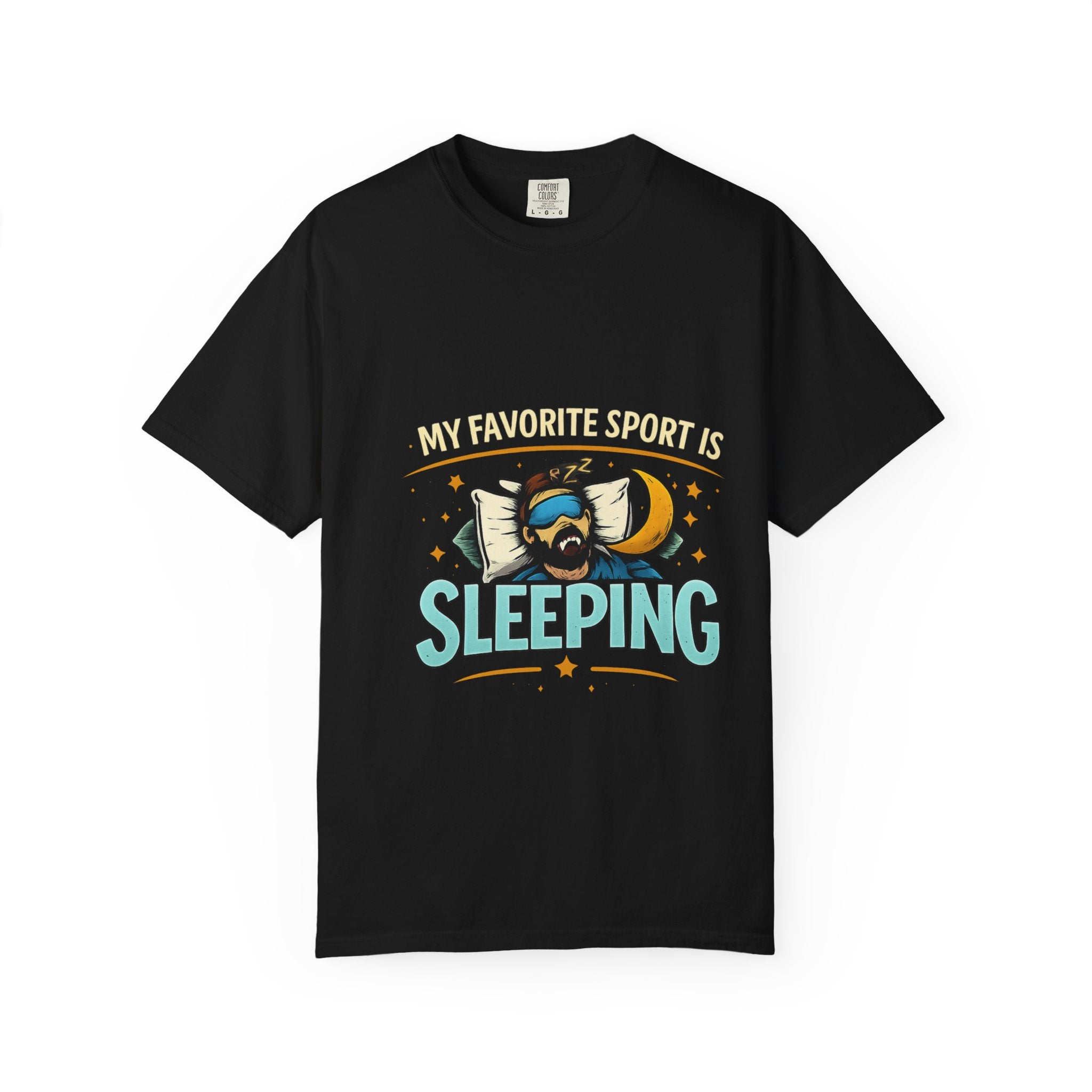 Sleeping Is My Favorite Sport T-Shirt — Funny Sleep Lover Tee