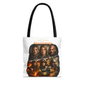 Real People, Unreal Courage Tote Bag – Firefighter Tribute Graphic Tote