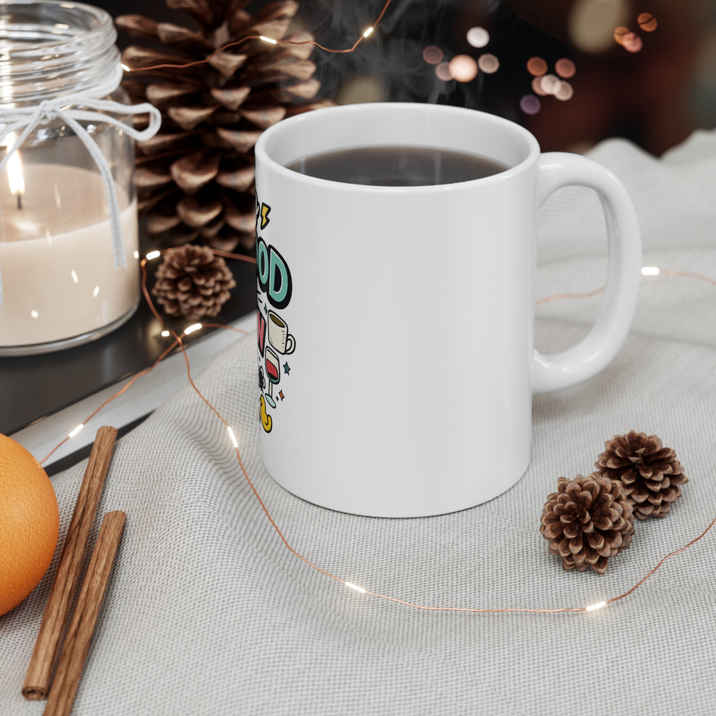 Surviving Motherhood Mug — "One Meltdown at a Time" Ceramic Coffee Cup (11oz/15oz)