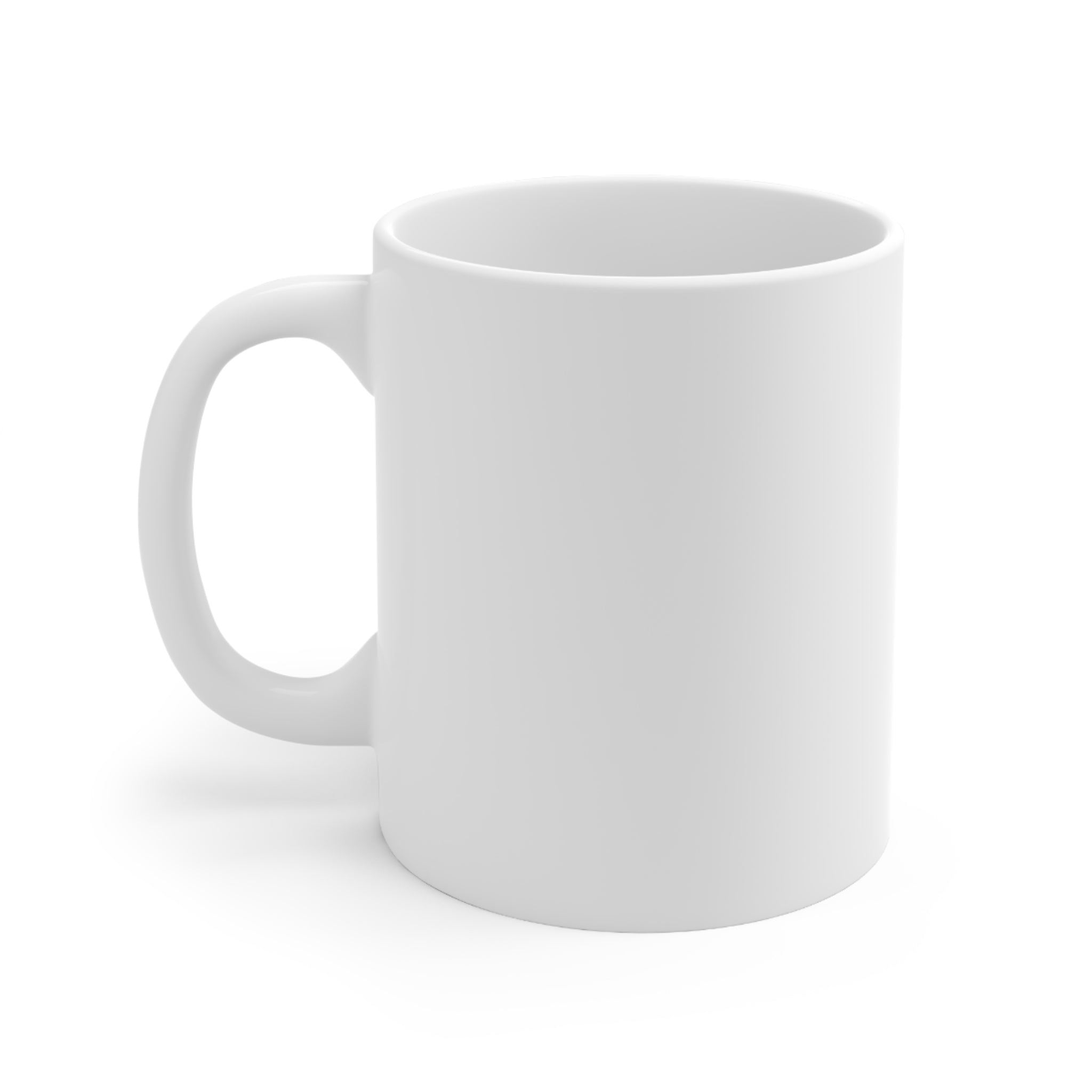 Ceramic Mug — "Don't Rush Me, I'm Waiting For The Last Minute" Vintage Alarm Clock Design