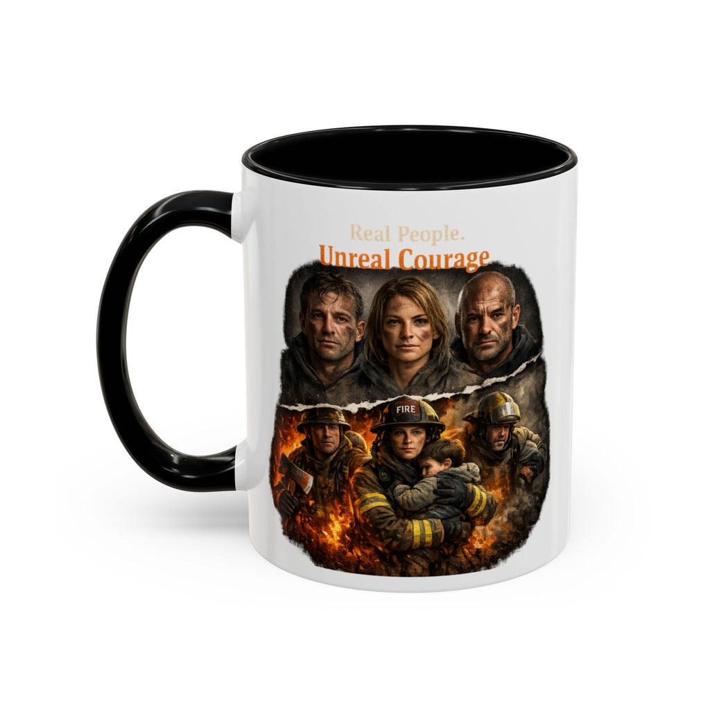 Real People, Unreal Courage Coffee Mug