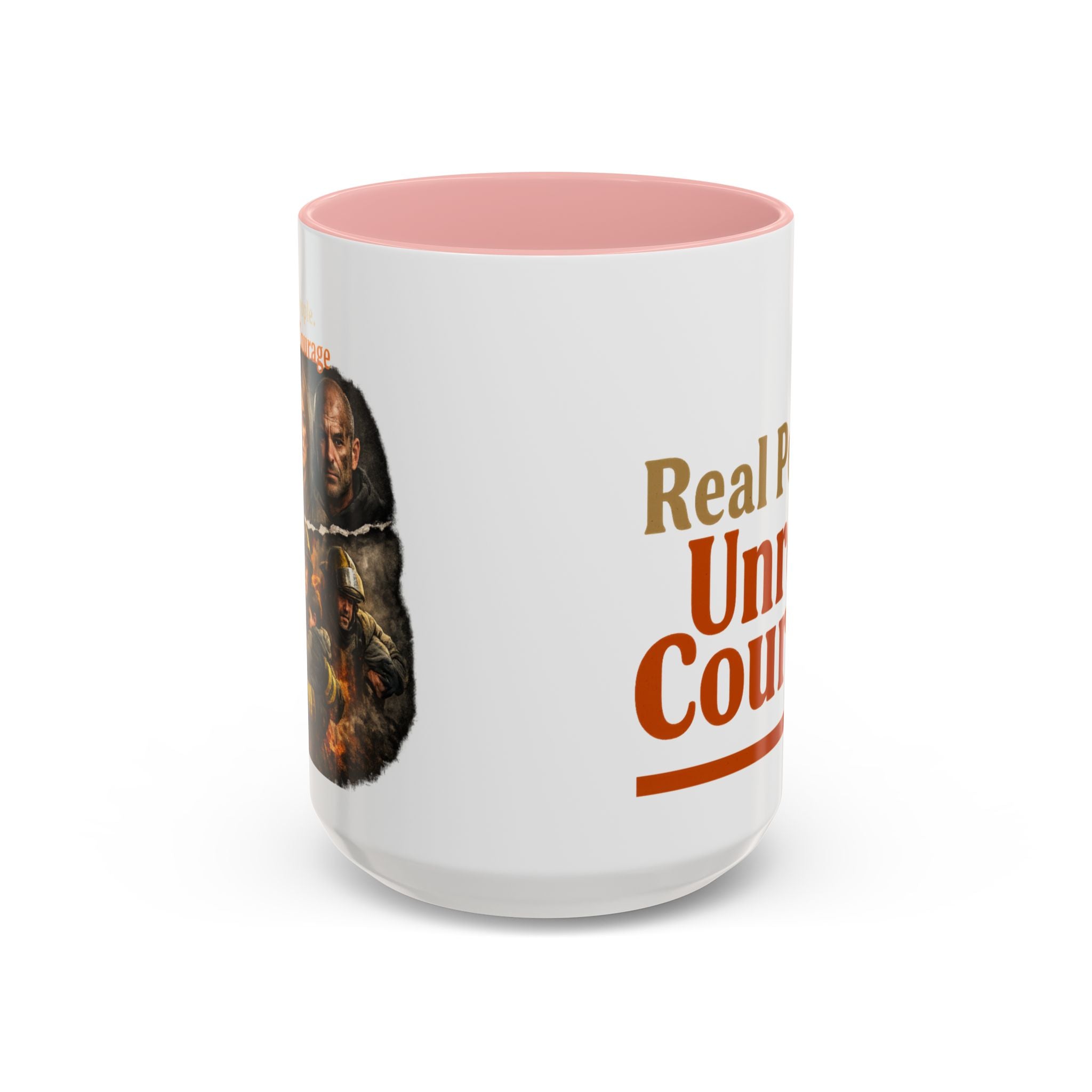Real People, Unreal Courage Coffee Mug