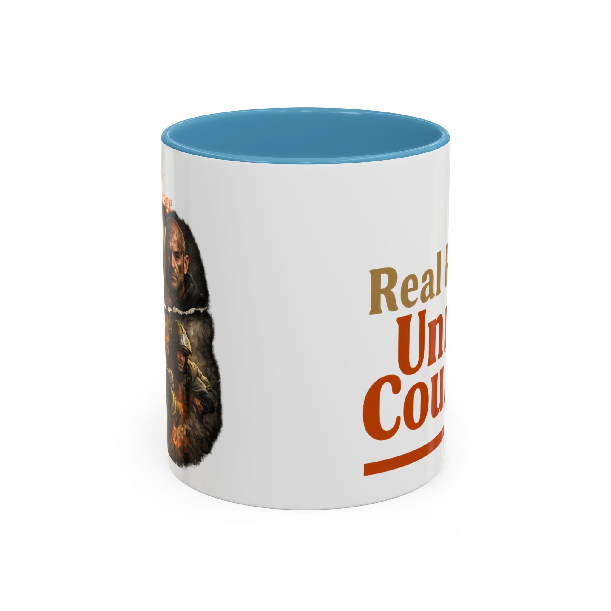 Real People, Unreal Courage Coffee Mug