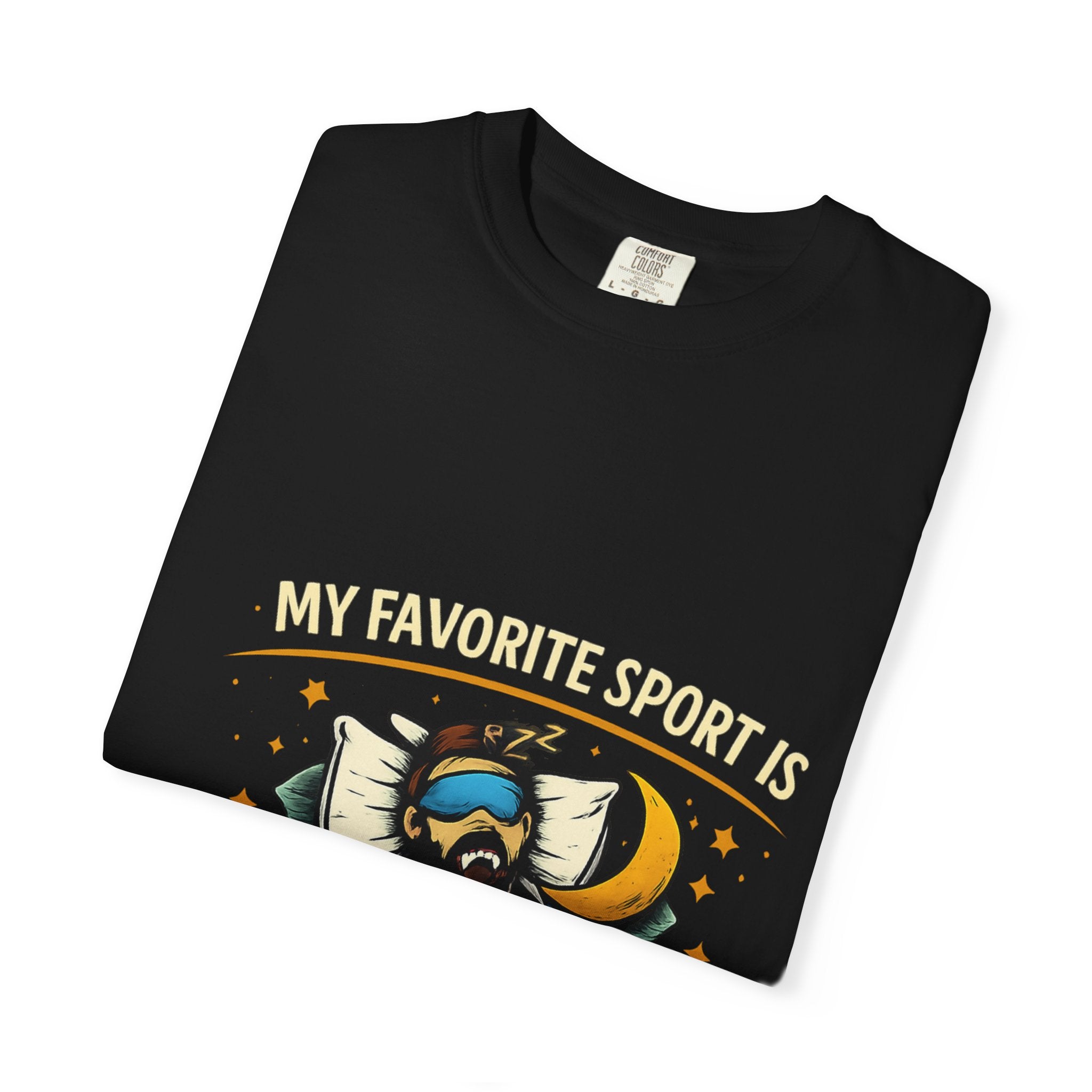 Sleeping Is My Favorite Sport T-Shirt — Funny Sleep Lover Tee