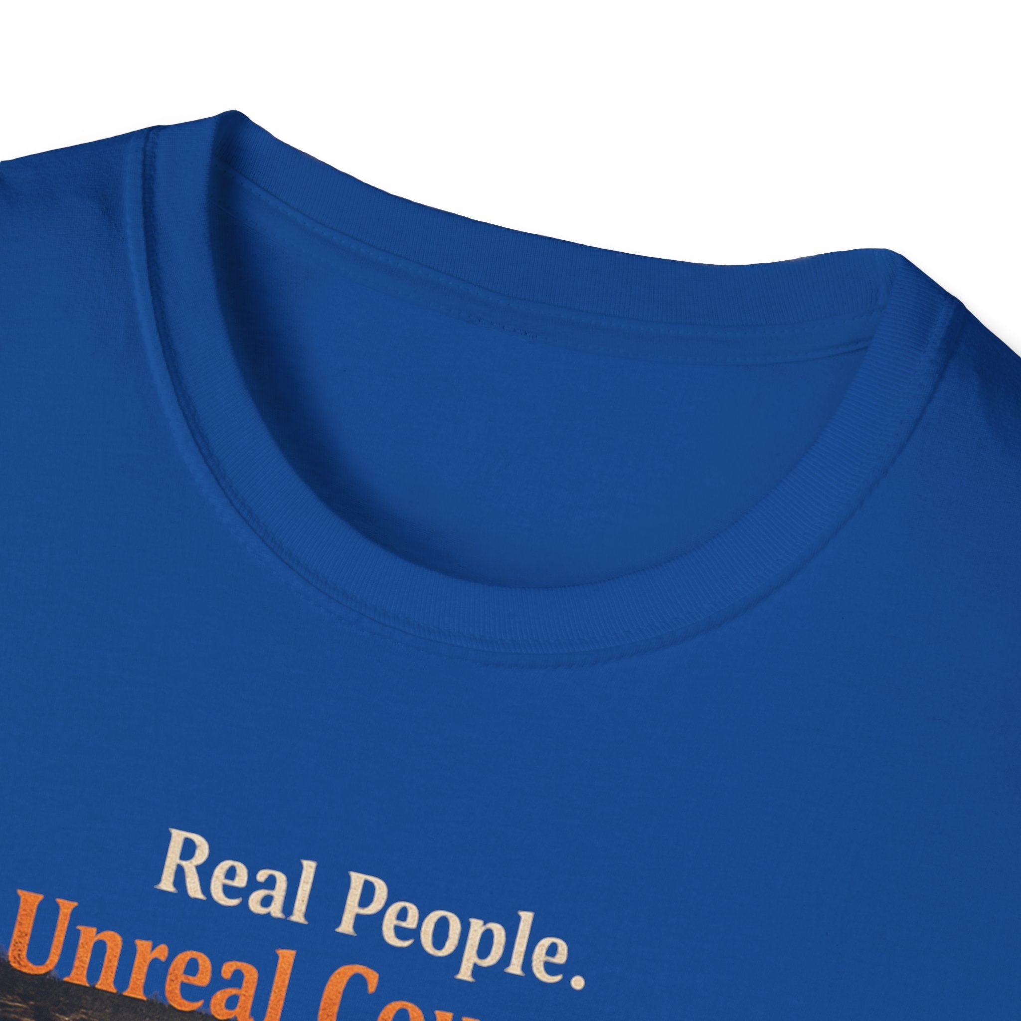 Firefighter Tribute T-Shirt — “Real People. Unreal Courage.” Memorial Tee