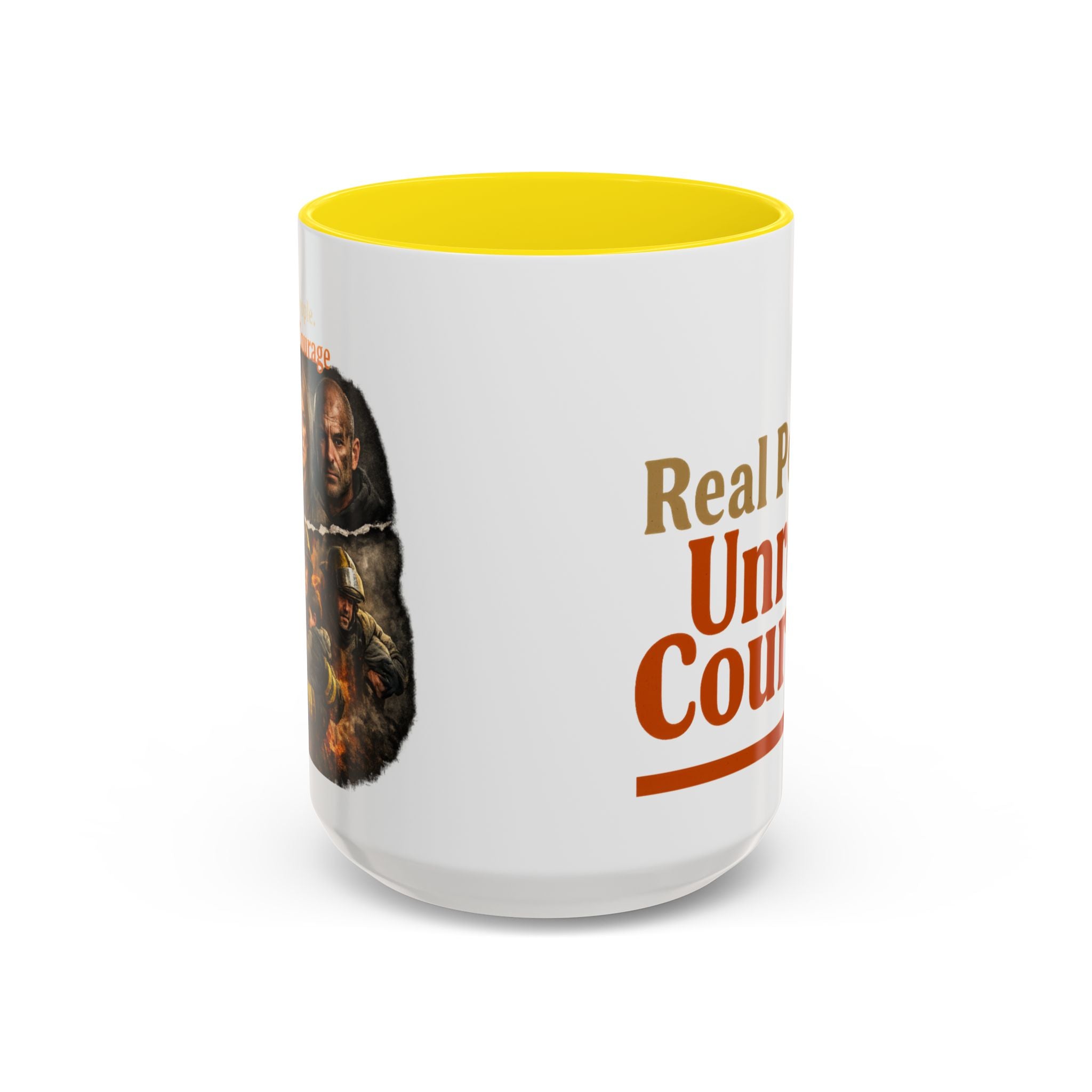 Real People, Unreal Courage Coffee Mug