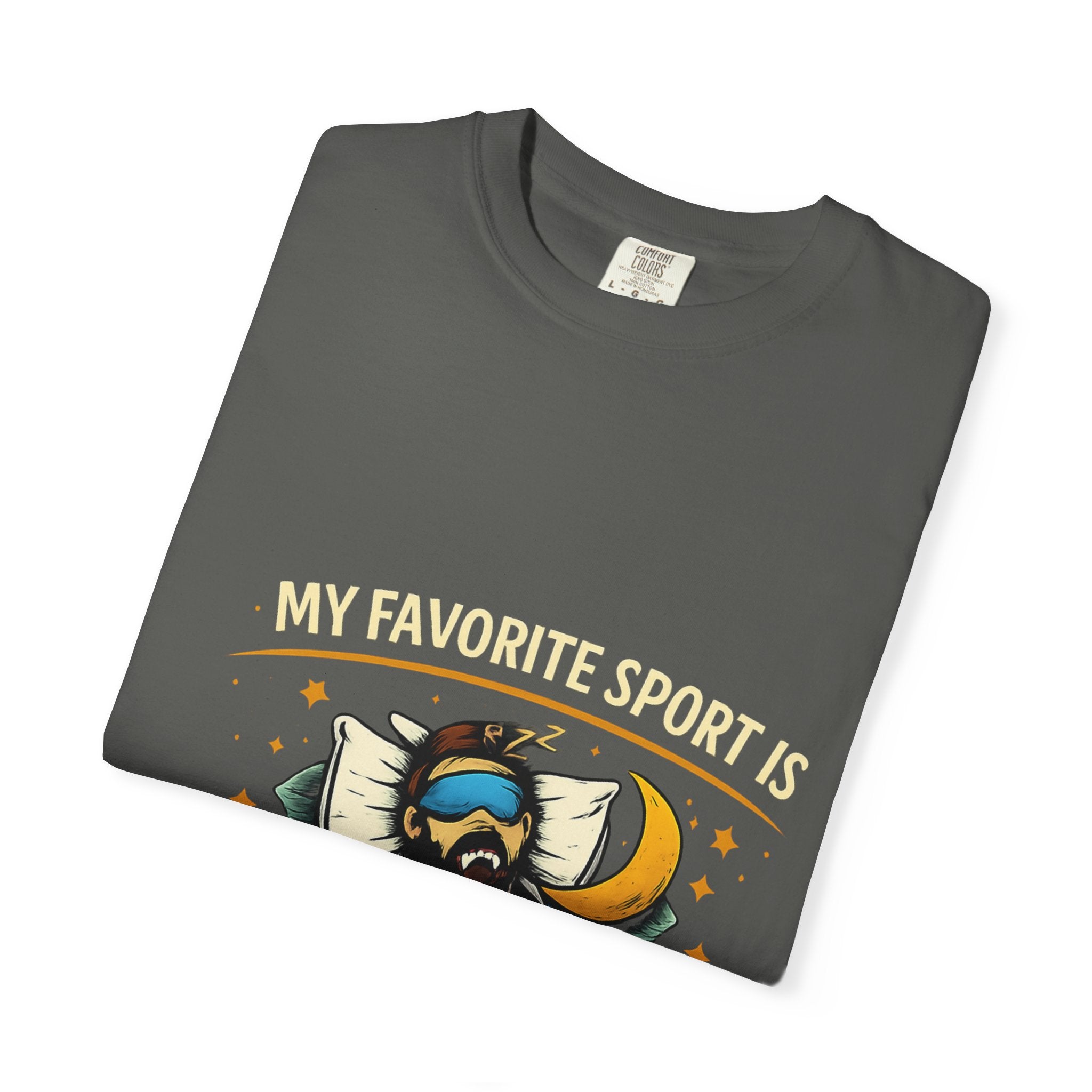 Sleeping Is My Favorite Sport T-Shirt — Funny Sleep Lover Tee